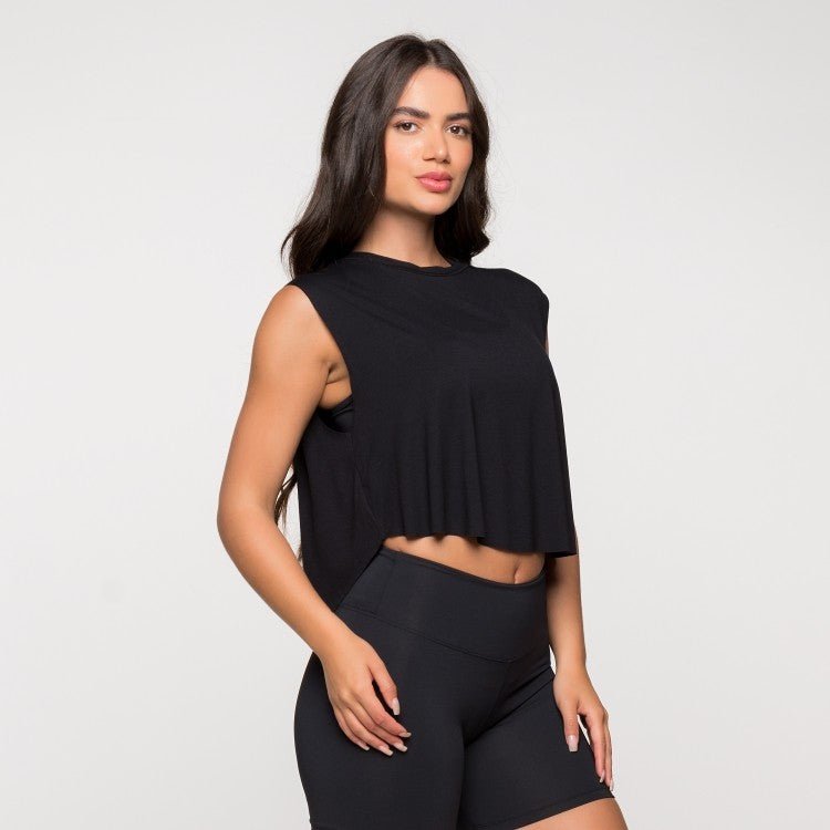 Cropped Black Basic